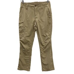 Marmot Khaki 100% Nylon Performance Hiking Pants Men's 30 Stretch Outdoor‎ 31x32